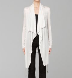 SLACK JERSEY CARDIGAN