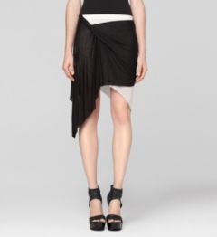 SLACK JERSEY TWIST SKIRT