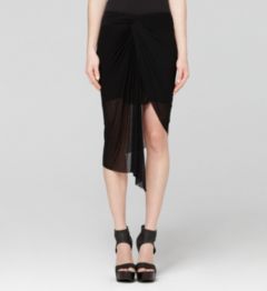 VISCOSE FILM SKIRT