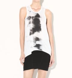 SKIM PRINT JERSEY TANK