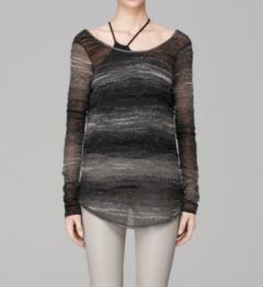 DISTORTED MOHAIR SWEATER