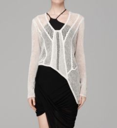 SMOOTH WEB SWEATER
