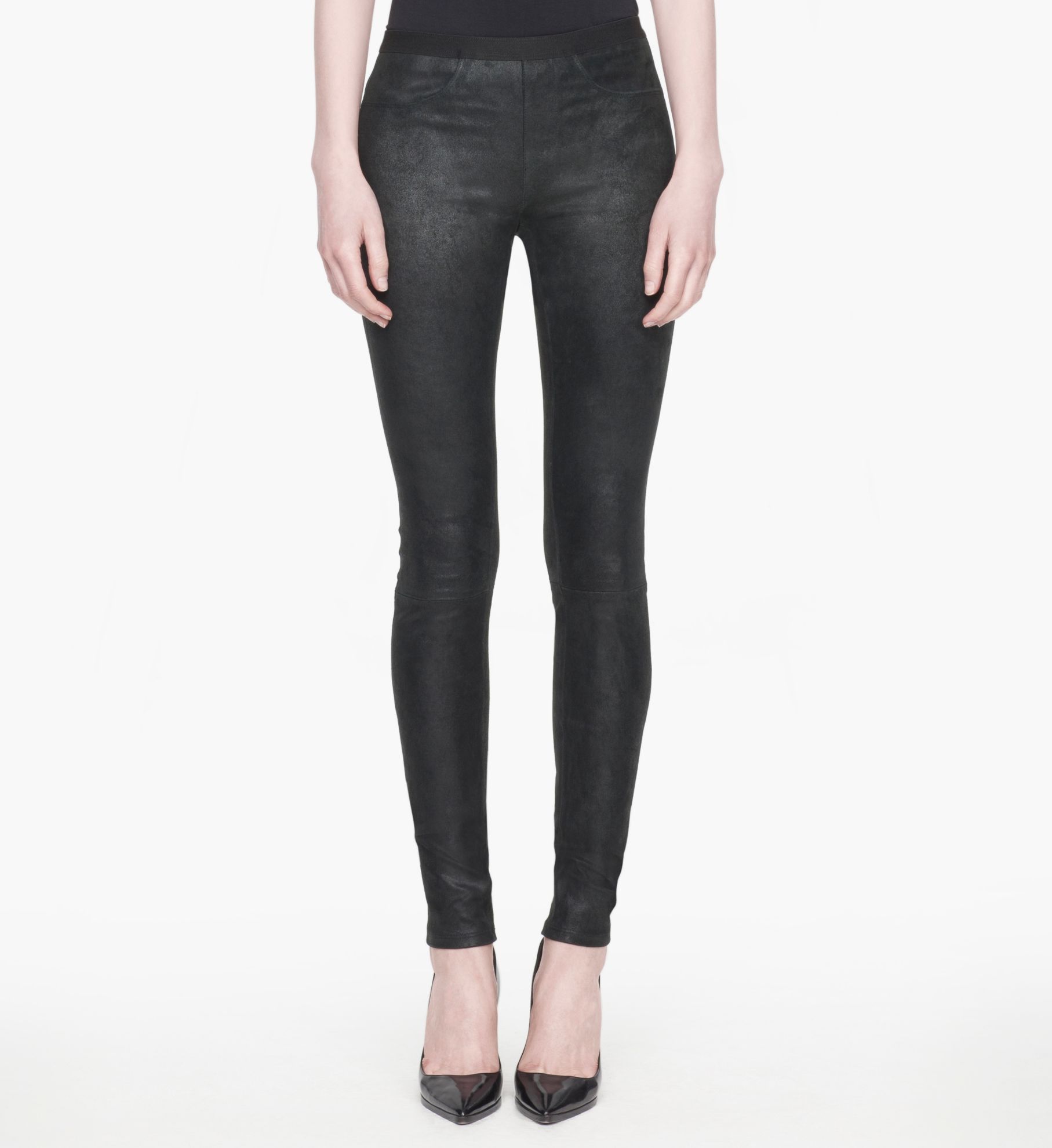 PATINA STRETCH LEATHER LEGGING