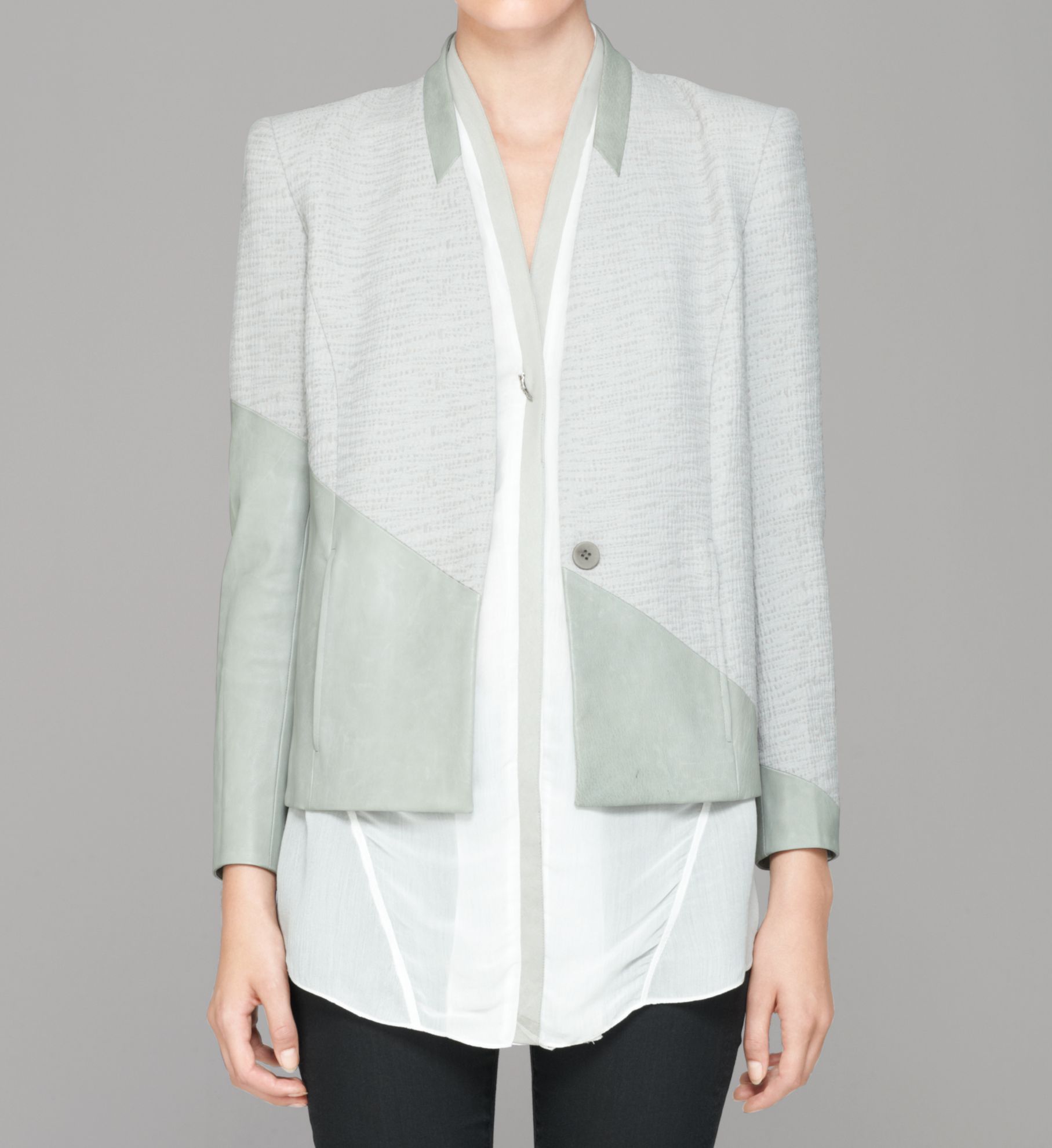WARPED SUITING BLAZER