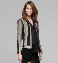 RIFT STRETCH LEATHER JACKET
