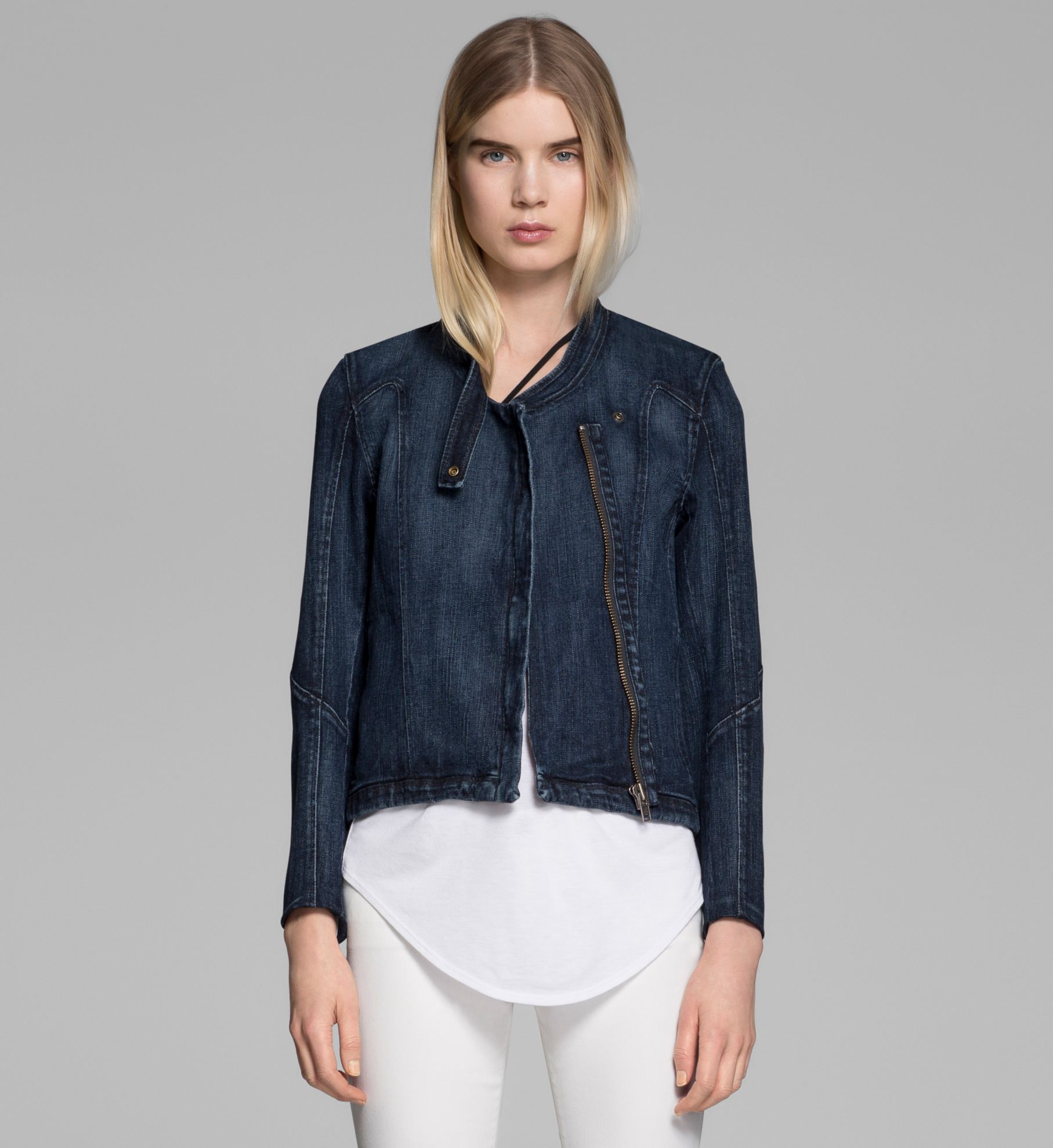 DARK SANDED INDIGO JACKET