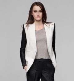 REVERSE COMBO ERA SUITING BLAZER