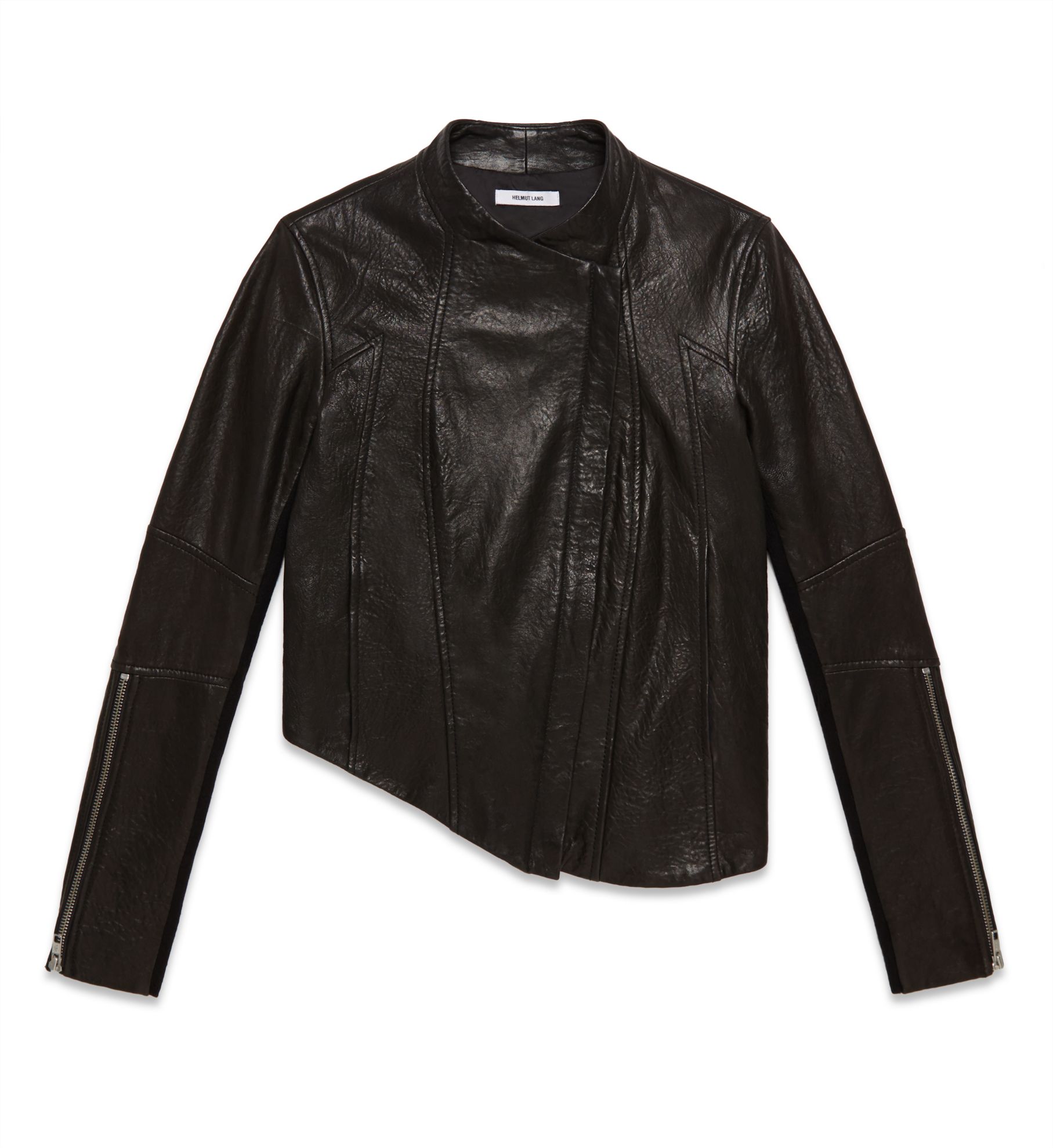 BLISTERED LEATHER JACKET