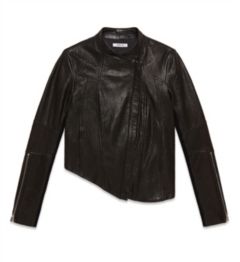 BLISTERED LEATHER JACKET