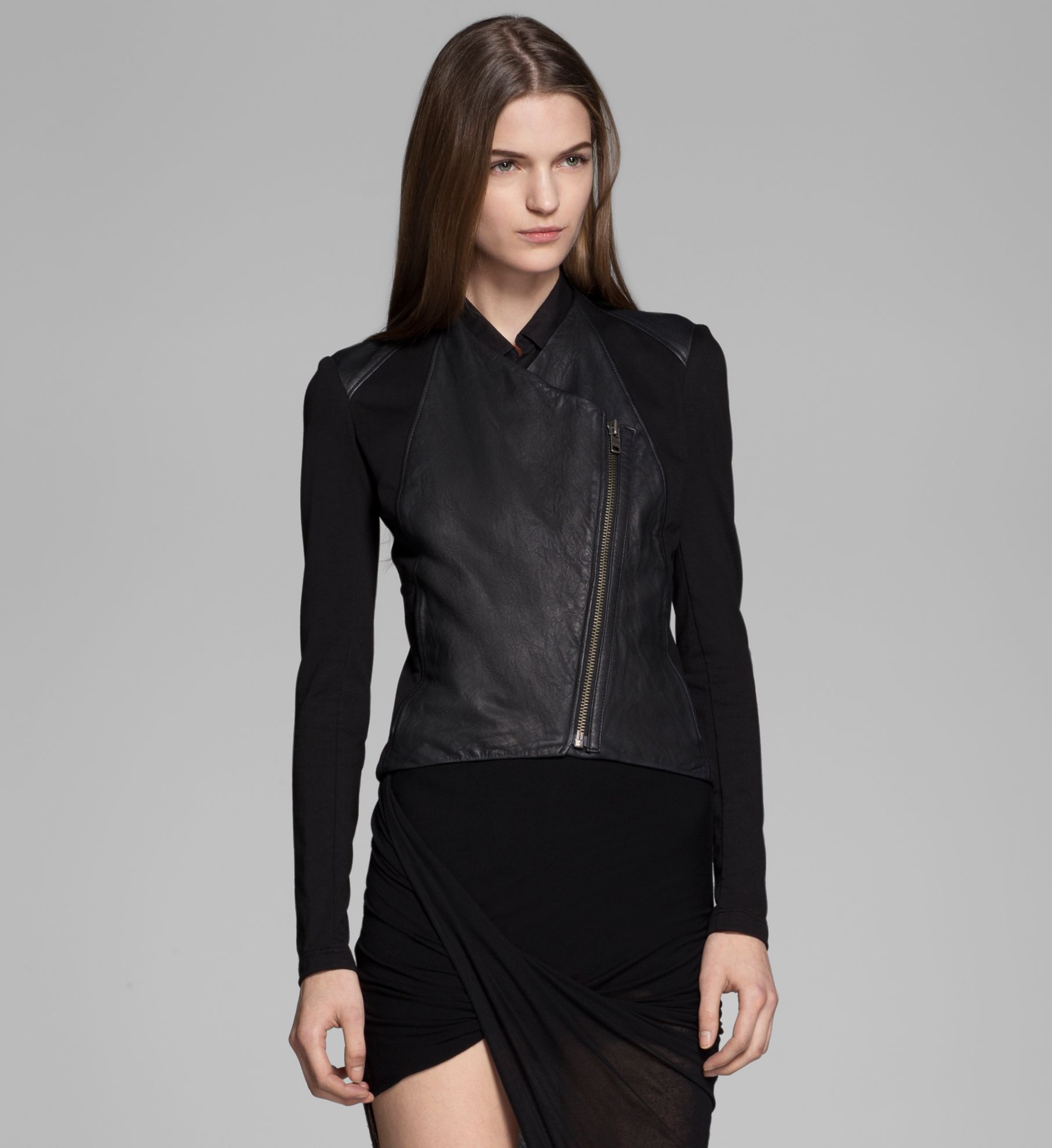 WASHED LEATHER JACKET