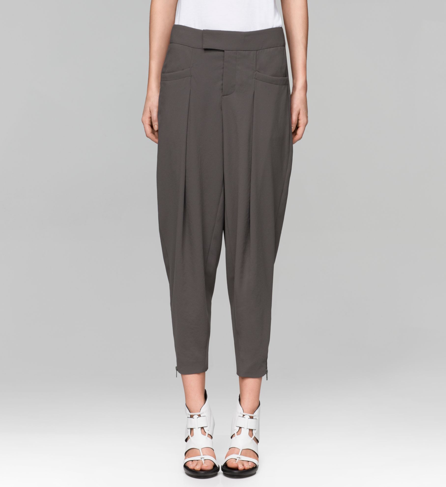 FLUID CREPE TROUSER