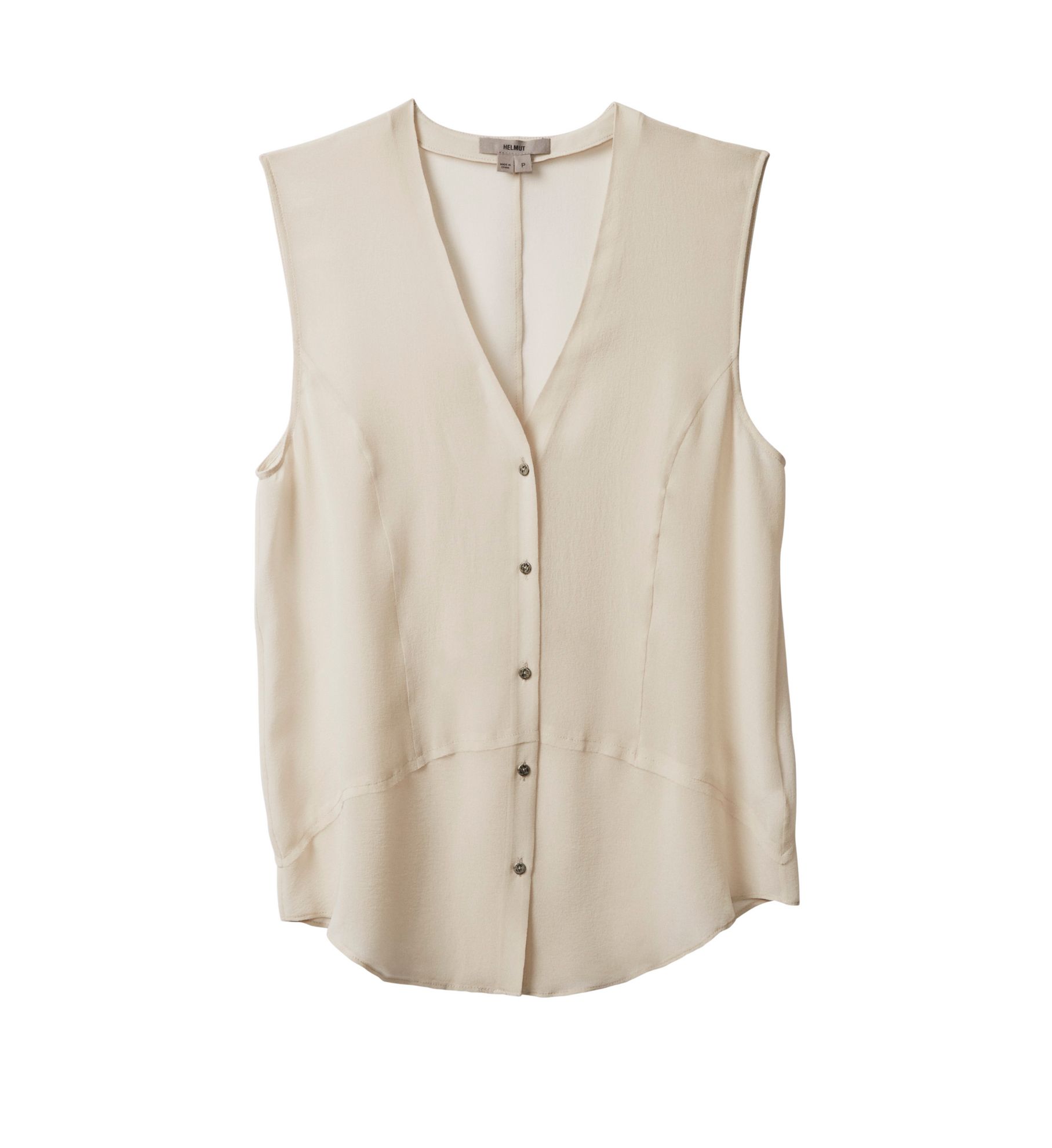 GHOST SILK SLEEVELESS TOP