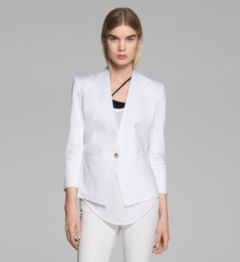 LINEN SLUB TWILL JACKET
