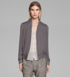 BREEZE SHEER BOMBER JACKET