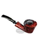 NORDING PIPE BURGUNDY #3 BENT SMOOTH COMBO