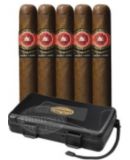 LA FLOR DOMINICANA DOUBLE LIGERO 600 WITH EXTREME CASE CAMEROON ROBUSTO