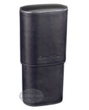 ANDRE GARCIA 6 FINGER BLACK LEATHER CASE WITH WOOD SEPARATOR