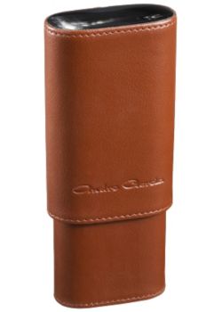 3 FINGER TAN BUFFALO HORN TOP CASE