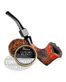 NORDING PIPE PLUS TOBACCO COMBO BENT RUSTIC