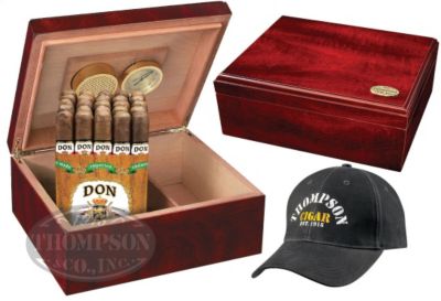 Thompson Classic Cherrywood Humidor Combo VI