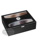 SMOKING MIRROR BLACK HUMIDOR