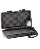 XIKAR 5 COUNT TRAVEL CASE WITH XIKAR X8 CARBON FIBER CUTTER