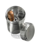 XIKAR PORTABLE STAINLESS STEEL ASH CAN