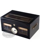 VENETIAN BLACK 125 COUNT HUMIDOR