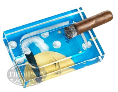 OLD SCHOOL MOO RECTANGLE CRYSTAL ASHTRAY