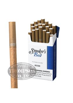 SMOKER'S BEST FILTERED LIGHTS 2-FER NATURAL CIGARILLO