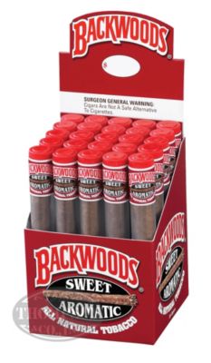 BACKWOODS TUBE UPRIGHT NATURAL CIGARILLO SWEET