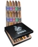 GURKHA VALHALLA SAMPLER 2-FER PLUS HUMIDOR PERFECTO