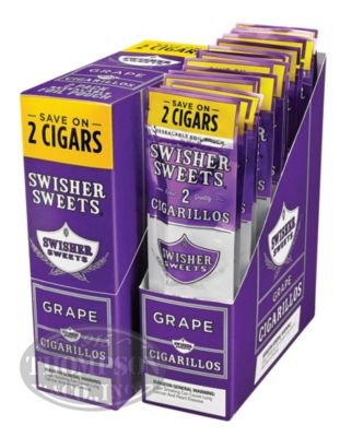 Swisher Sweets Grape Cigarillos 60 Count