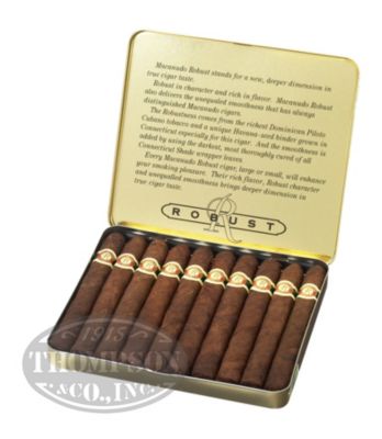 For an added touch of distinction, the Macanudo Robust is square pressed; 