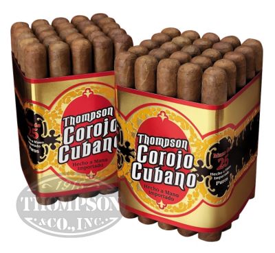 Thompson Corojo Cubano Corojo Torpedo 2-Fer - 50 Cigars
