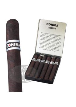 COHIBA BLACK PEQUENOS MADURO CIGARILLO