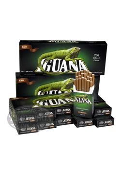 IGUANA LITTLE CIGARS 3-FER NATURAL FILTERED RUM