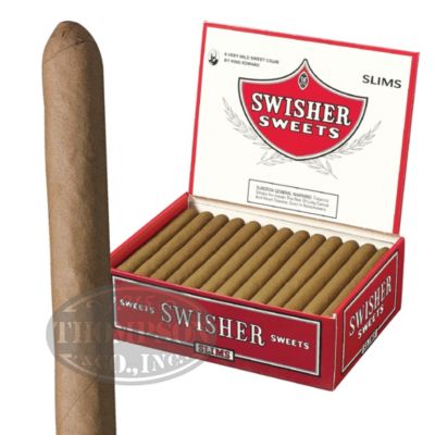 Swisher Sweets Slims Natural Cigarillo Sweet