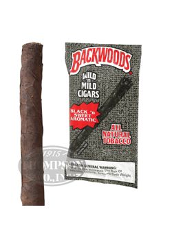 BACKWOODS BLACK & SWEET NATURAL CIGARILLO SWEET BACKWOODS BLACK & SWEET NATURAL CIGARILLO SWEET