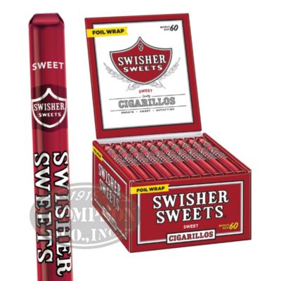 Swisher Sweets 60 Natural Sweet Cigarillos