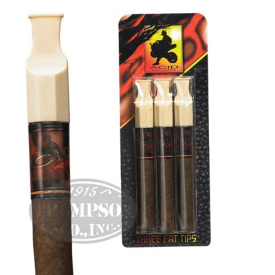 ACID FAT TIPS RED ACID CAMEROON PETITE CORONA INFUSED