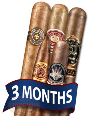 Cigar Tour Sampler Of The Month 5 Cigars For 3 Months