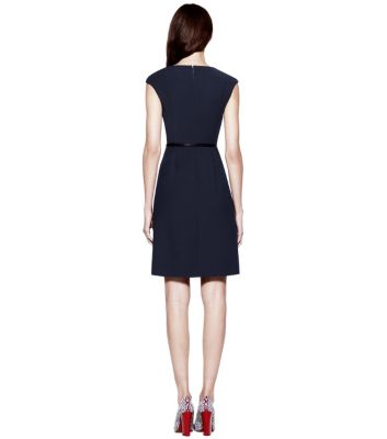 Med Navy Tory Burch Walsh Dress 