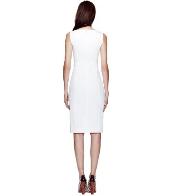 White Tory Burch Tayler Dress 