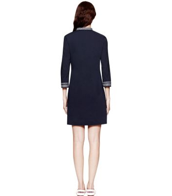Med Navy Tory Burch Tory Mini Dress 