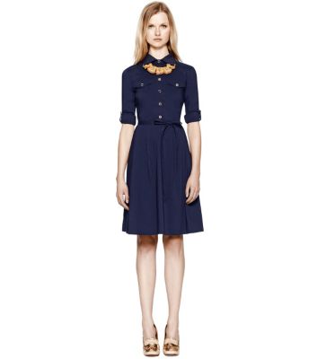 Med Navy Tory Burch Blythe Dress  