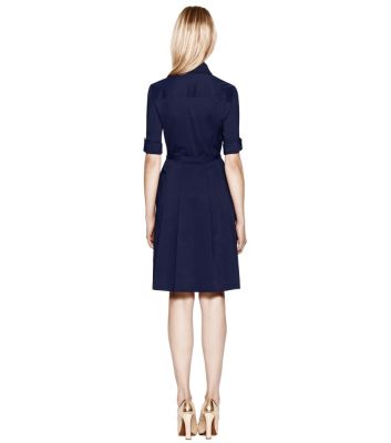 Med Navy Tory Burch Blythe Dress 
