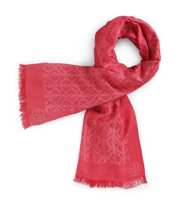Tory Burch All Over T Scarf 