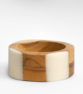 RESIN 40MM BANGLE | IVORY | 104