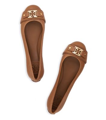 Royal Tan/royal Tan Tory Burch Clines Ballet Flat 
